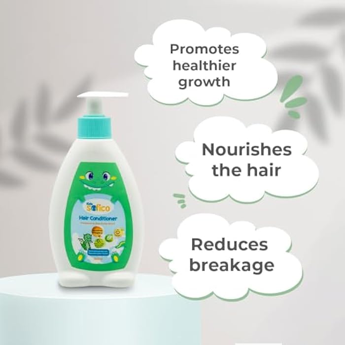SOFICO COSMETICS Hair Conditioner – 300 ml | Provitamin, Shea Butter & Vitamin E | Nourishing & Detangling Conditioner for Children - Image 2